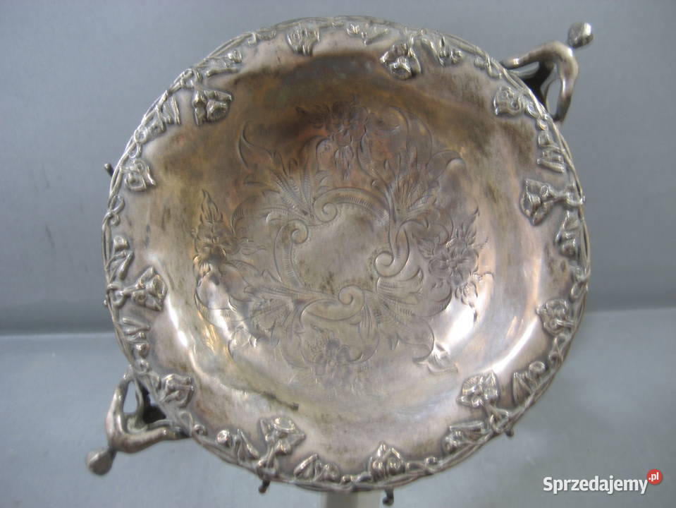 Srebrna Patera Zabytkowa 272 gr Warszawa