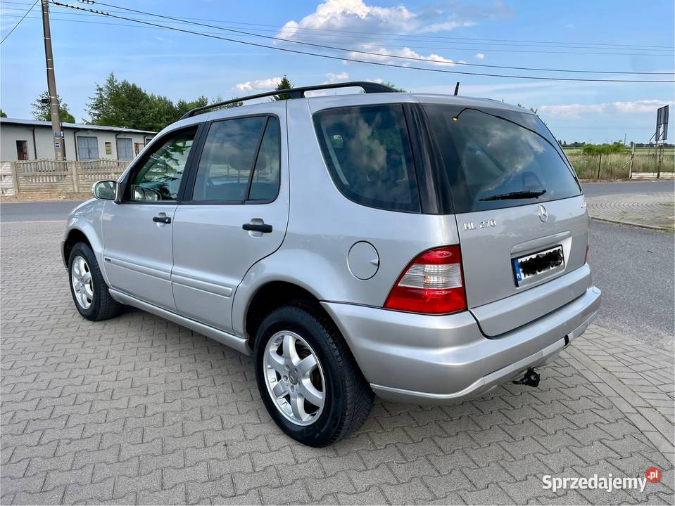 ŁADNY DOINWESTOWANY MERCEDES BENZ ML 27 CDI 163 łódzkie Kutno