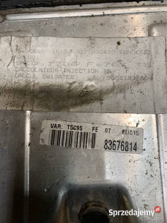 Komputer silnika peugeot 307 9652183780 Szczecin
