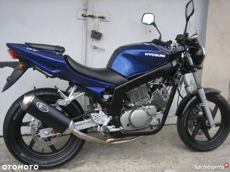 Hyosung GT 125 2007 23 000 23000km Inowrocław sprzedam