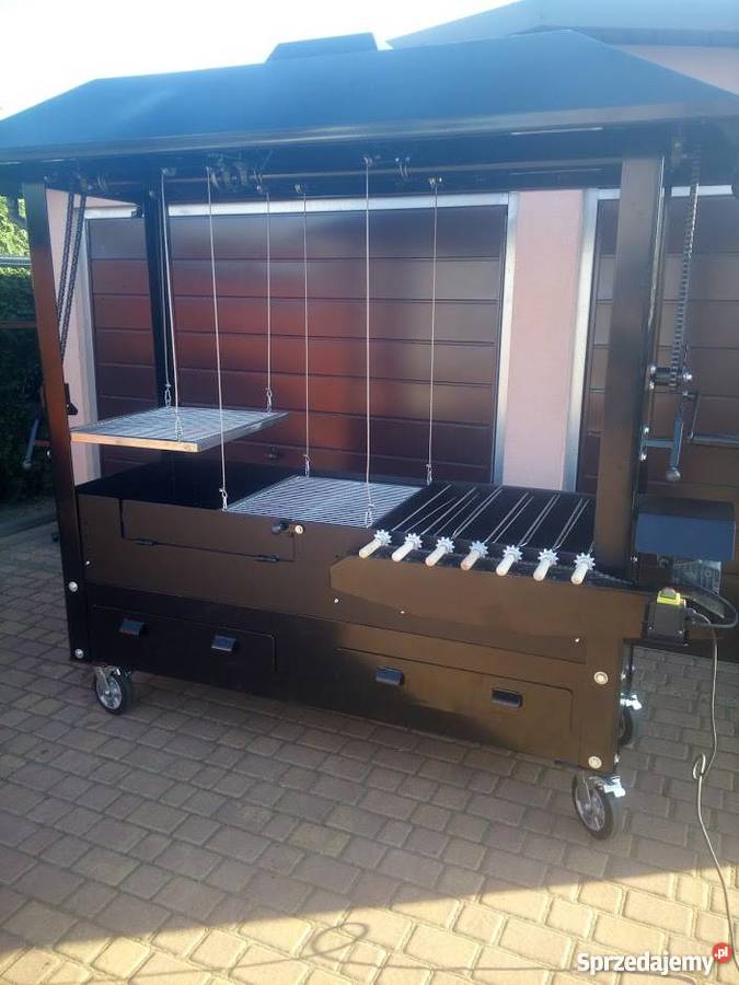 Gastronomiczny grill cateringowy węglowy Damasławek