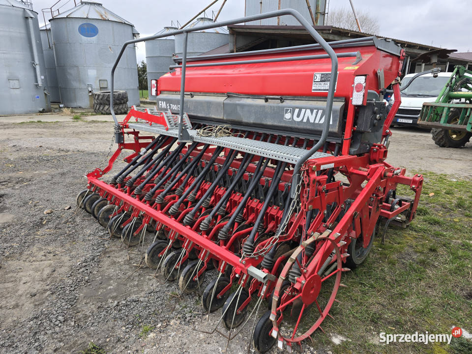 Agregat siewny talerzowy UNIA FM s7003 D 2019 r Siewniki i sadzarki