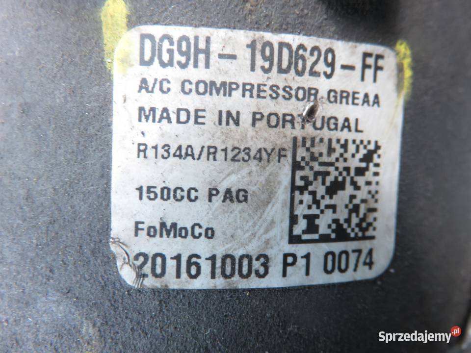 KOMPRESOR KLIMATYZACJI FORD S II 20 TDCi osobowe sprzedam