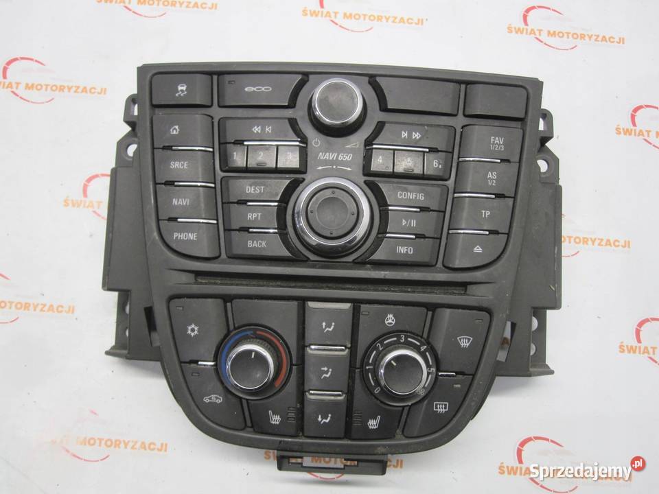 ASTRA J IV panel klimatyzacji radia 13406665 osobowe Kielce