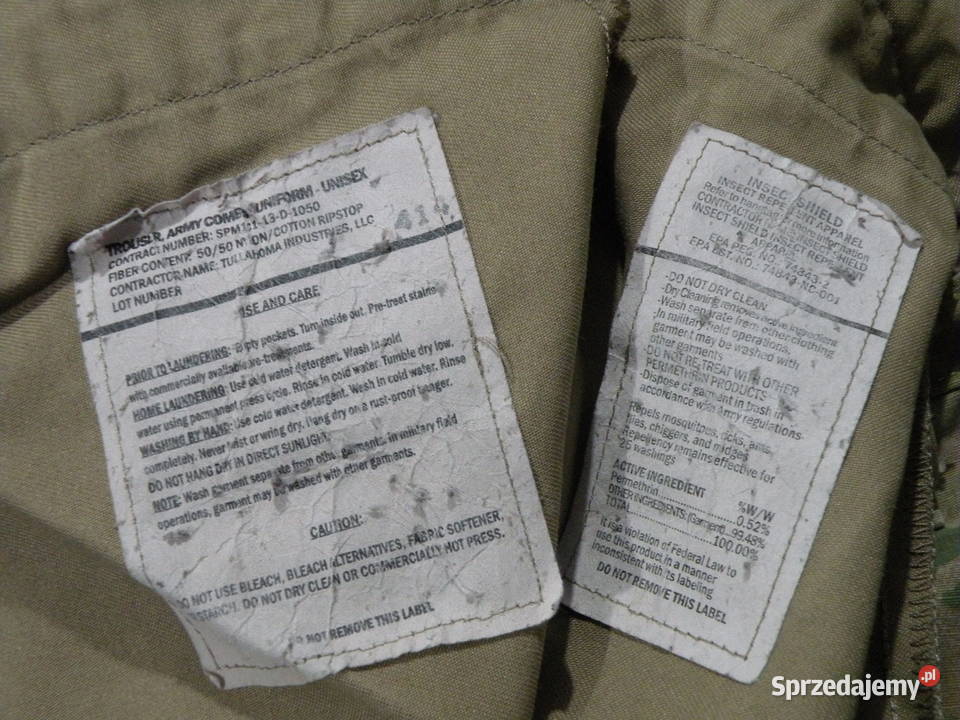 Spodnie ACU multicam OCP small x short