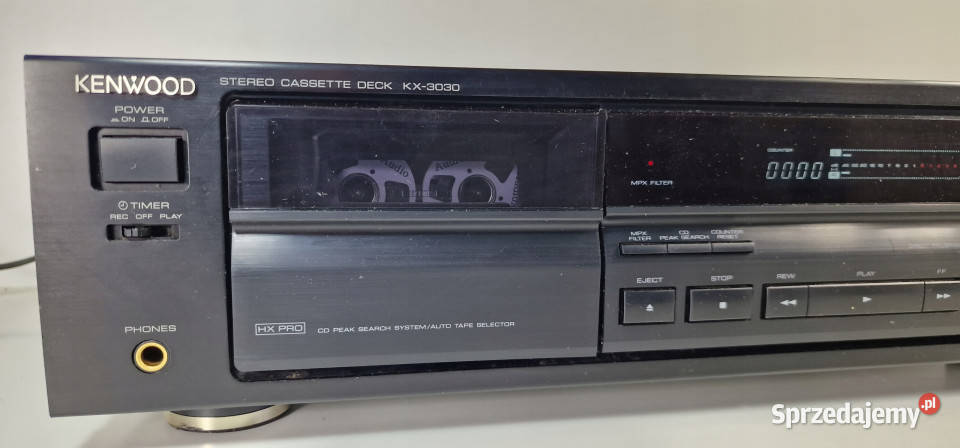 Magnetofon Cassette Deck Kenwood KX3030 KX 3030 Magnetofony