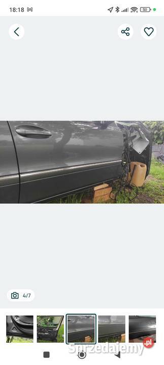 Drzwi w211 c368 Sedan Mercedes E klasa 1KM mazowieckie Szydłowiec