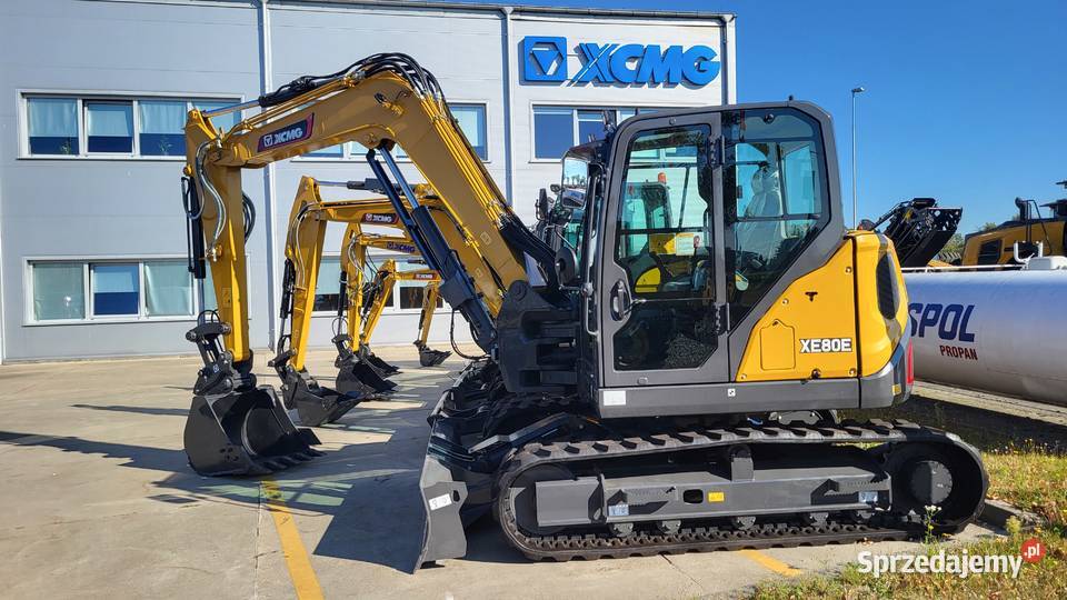 Koparka gąsienicowa XCMG XE80E 9 ton Gorzów Wielkopolski