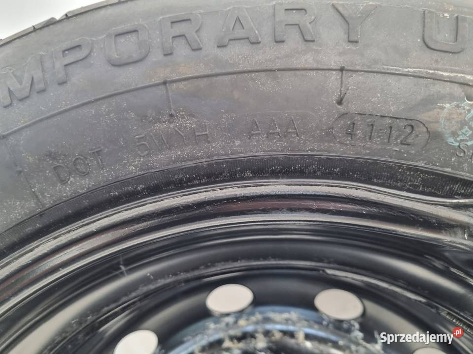 KOŁO DOJAZDOWE Fiat Panda Lancia Ford Ka 13580 Chełm