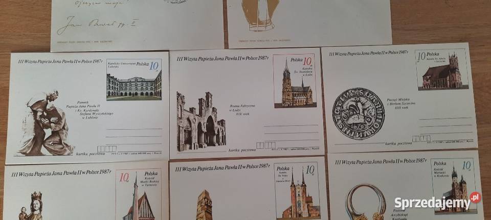 3 Wizyta Jana Pawła II w Polsce real foto Warszawa sprzedam