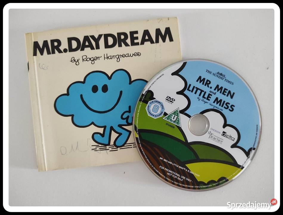 Mr. DAYDREAM książeczka + Płyta CD Mr. Men & Little Miss