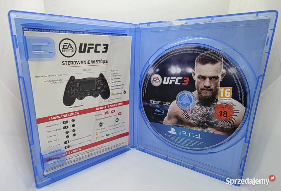 Gra UFC 3 4 Elbląg sprzedam