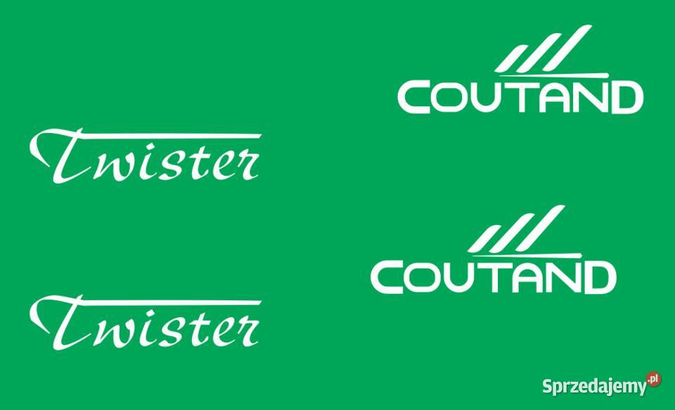 Naklejki coutand twister super trwałe Rolnictwo Bydgoszcz