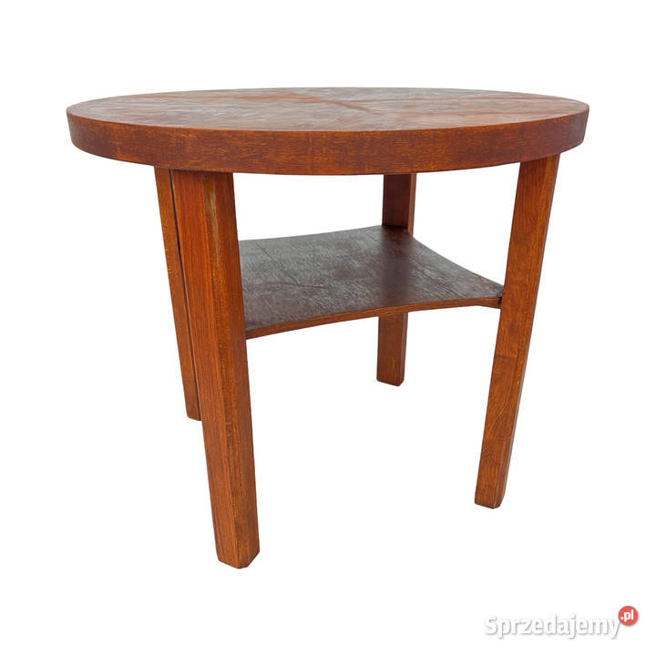 Okrągły stolik kawowy MidCentury Art Deco Warszawa