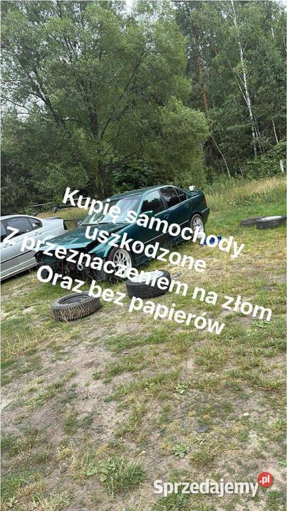 BMW e36 Kupię auta świętokrzyskie Końskie