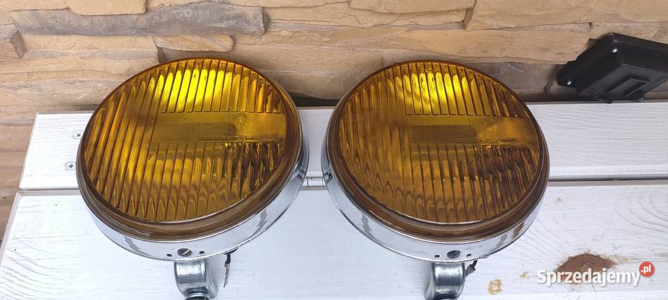NOWE DUŻE ŻÓŁTE HALOGENY PAL SKODA 120 GLS S100 Świdnica sprzedam