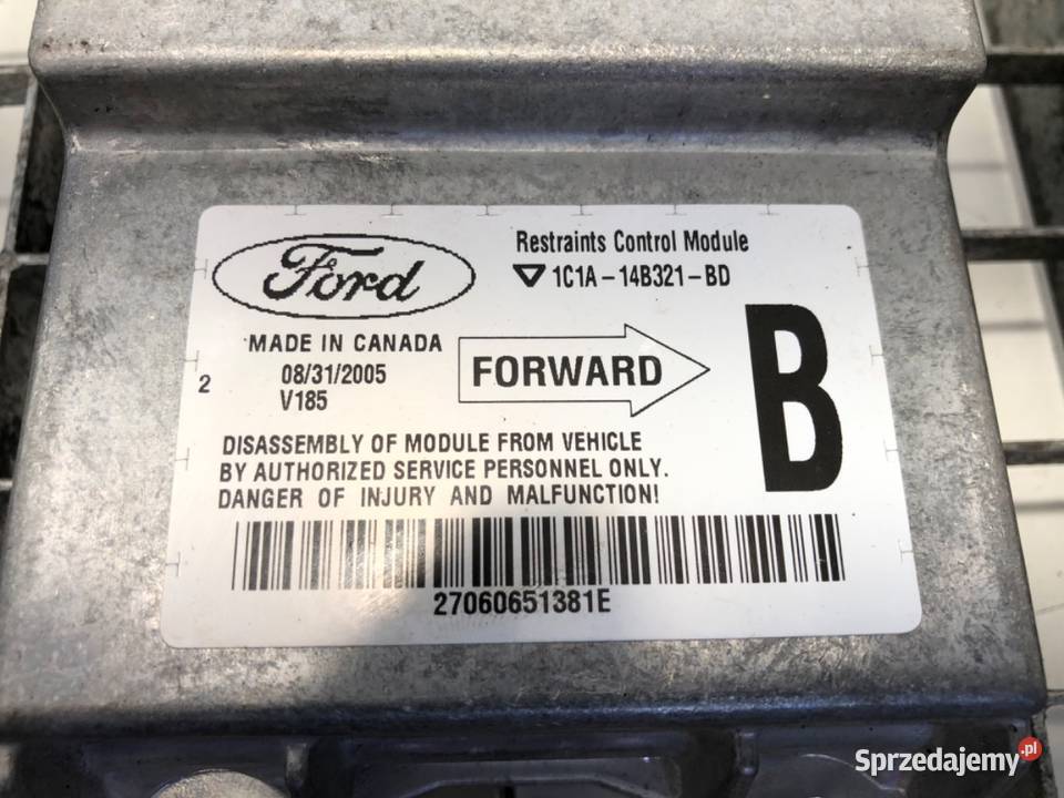 SENSOR AIRBAG FORD TRANSIT IV 1C1A14B321BD 0006