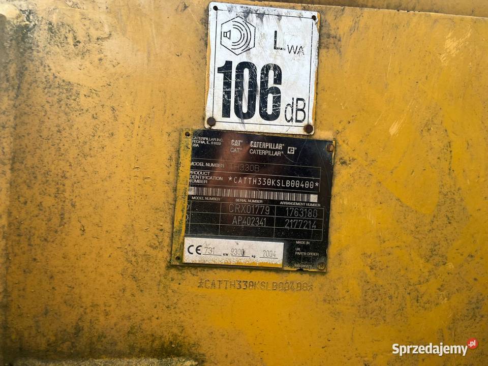 CAT TH 330 2007r Zwrotnica Wilkowo