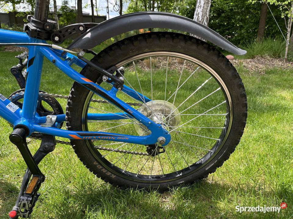 Rower dziecięcy Kross Hexagon Mini 20 niebieski łódzkie