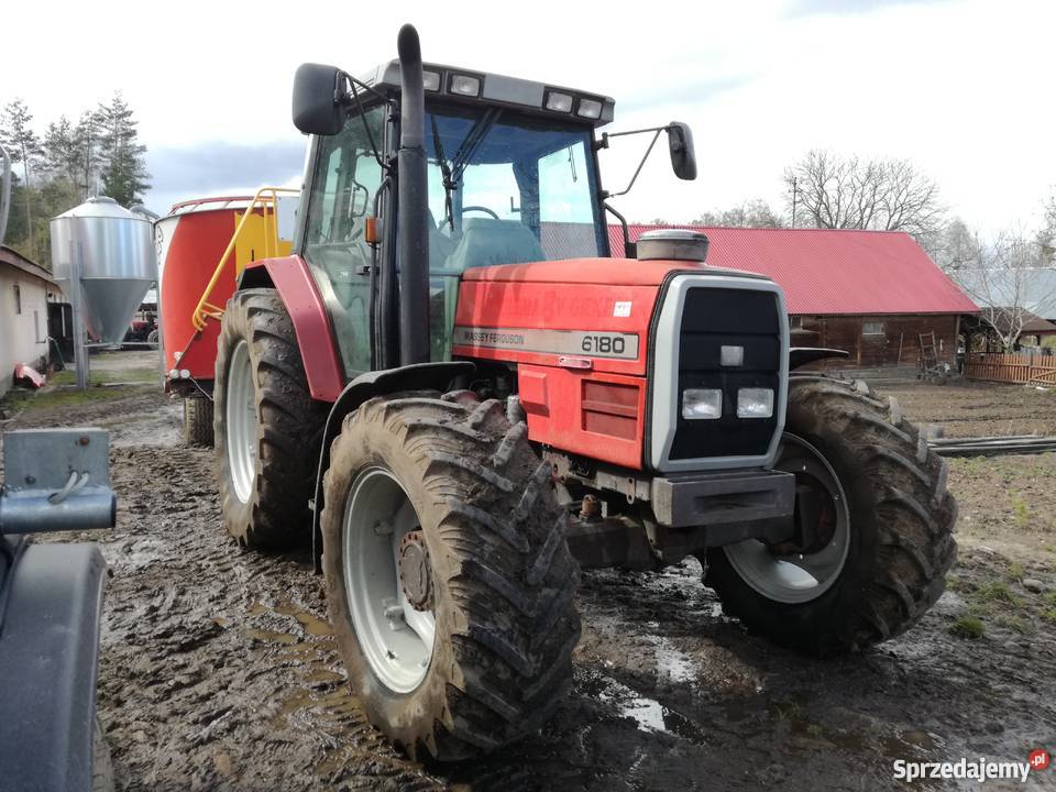 Massey Ferguson 6180 podlaskie Ostra Góra