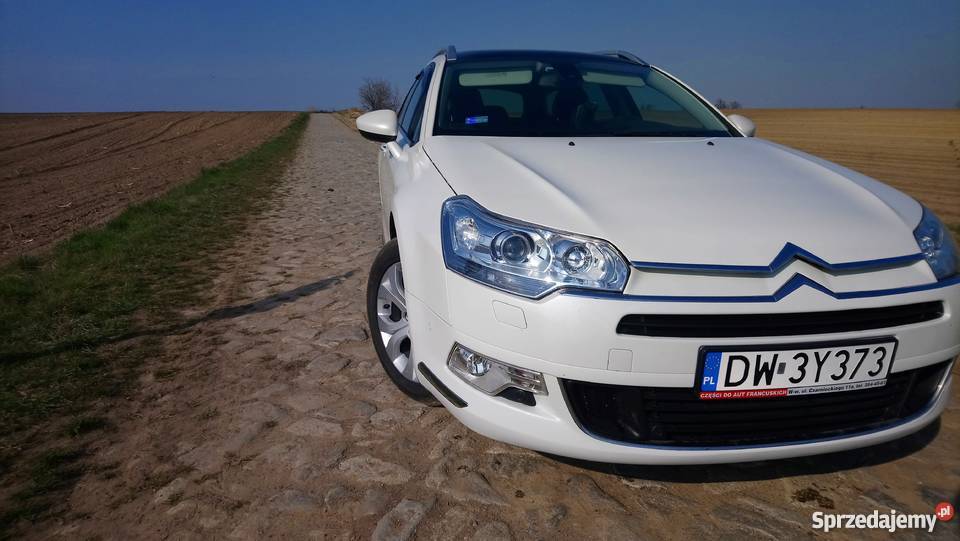 Citroen c5 x7 Exclusive Biała PerłaHydroactive3 gniazdo USB