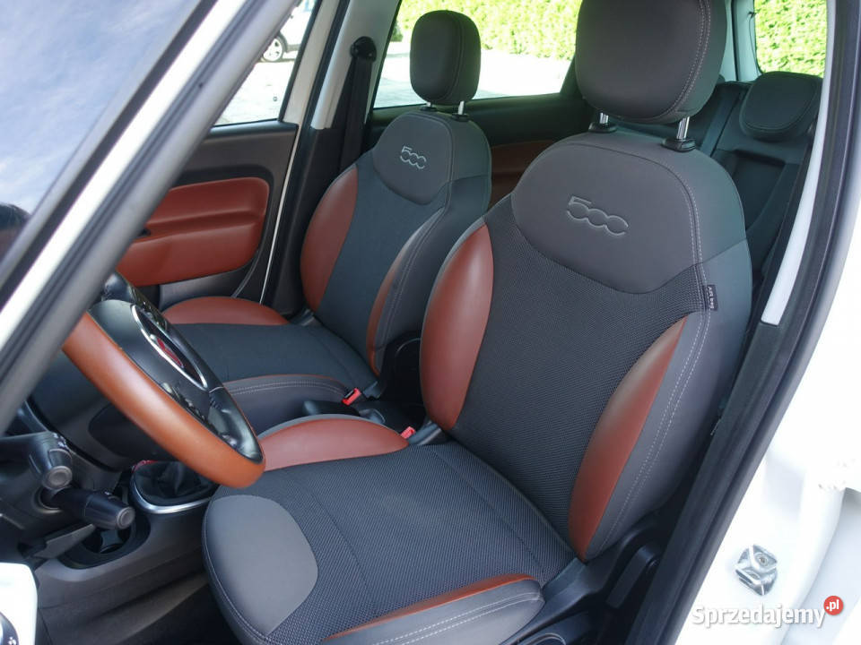 Fiat 500L 14i Navi Półskóra Klimatronik Alu wspomaganie kierownicy