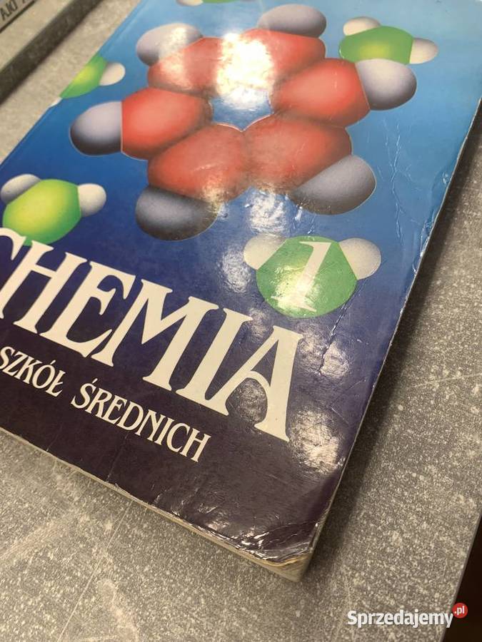 Chemia szkół średnich 1 1993 PTCH HIT podkarpackie Jasło sprzedam