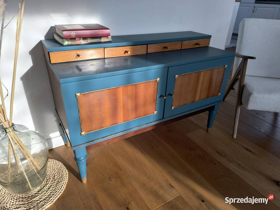 Piękna komoda pomocnik PRL lata 70 Łódź