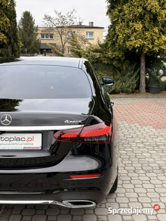 Mercedes E 220 AMG 4 matic Virtual Cocpit wspomaganie kierownicy Tarnowskie Góry