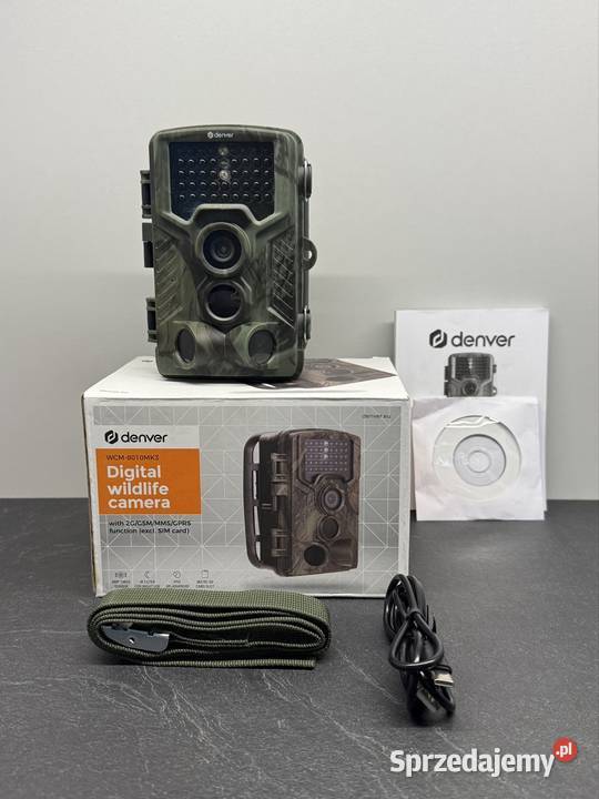 Fotopułapka MMS powiadomienia GSM Denver WCM8010 Katowice