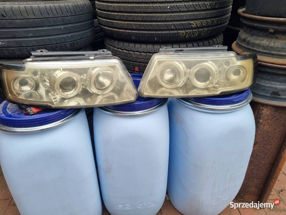 VW Passat B5 Prsedlift Lampy Przednie Ledowe Lampy przednie
