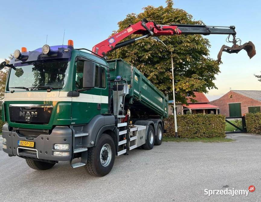 Volvo FMX Wywrotka 6x6 z dzwigiem Warszawa sprzedam