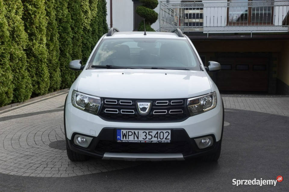 Dacia Sandero Stepway LED NAVI Kamera GWARANCJA światła przeciwmgielne Płońsk sprzedam
