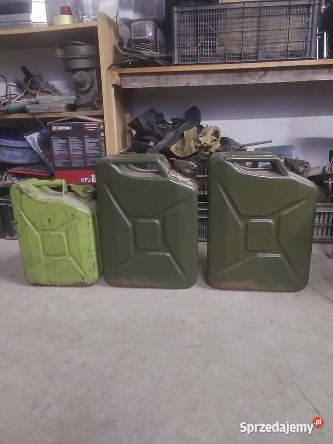Sprzedam kanistry na paliwo 20l 10l Nowa Wieś Królewska sprzedam