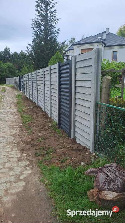 Ogrodzenia betonowe Legnica