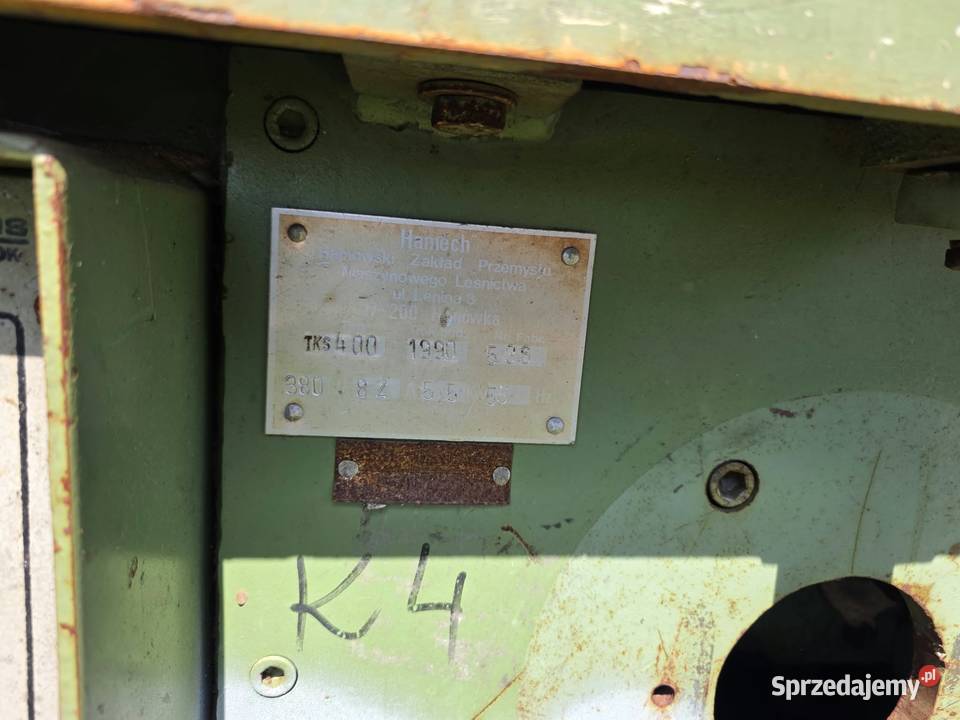 Piła tarczowa HAMECH TKS 400 55 kW 380V 1990 NA Karsin