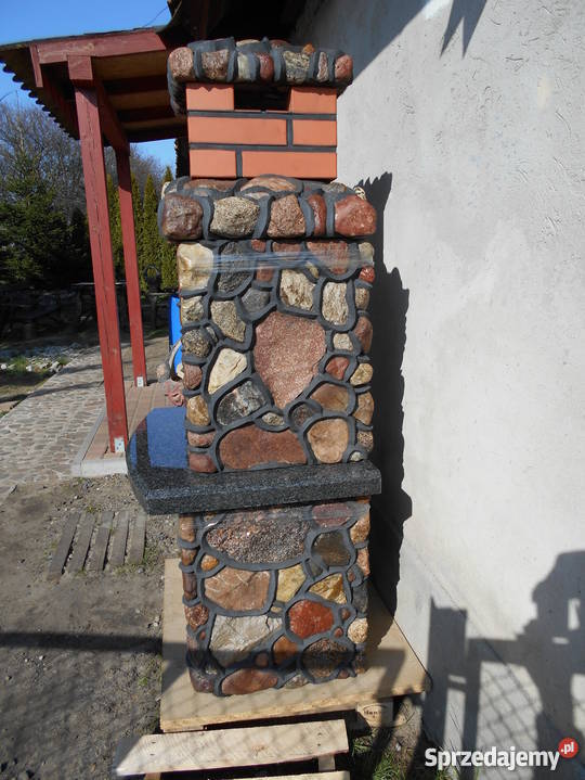 Grill ogrodowy z kamienia Grillowanie Kętrzyn