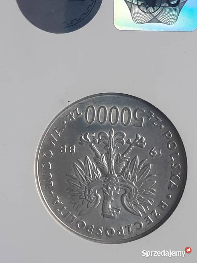50 000 złotych 1988 Józef Piłsudski