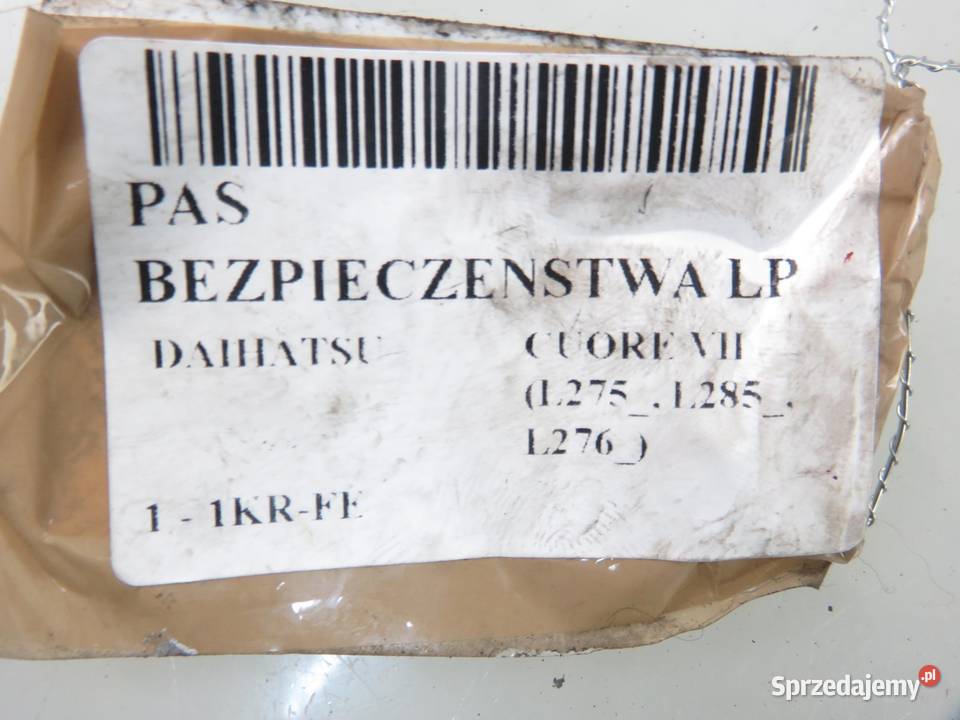 PAS LEWY PRZEDNI DAIHATSU CUORE VII 7R4080P