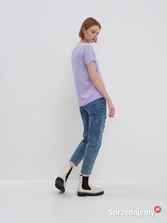 bluzka z kieszenią House krótki Bluzki i koszule Olkusz