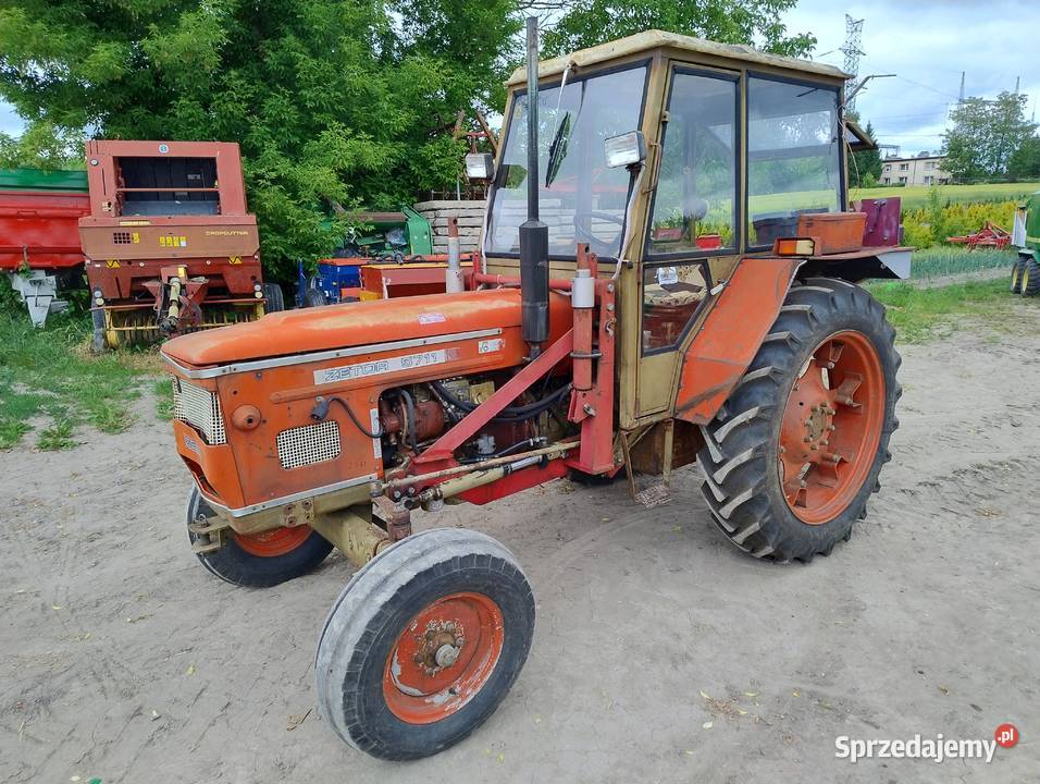 Ciągnik Zetor 6711 C 4 cylindry Wspomaganie Chełm sprzedam