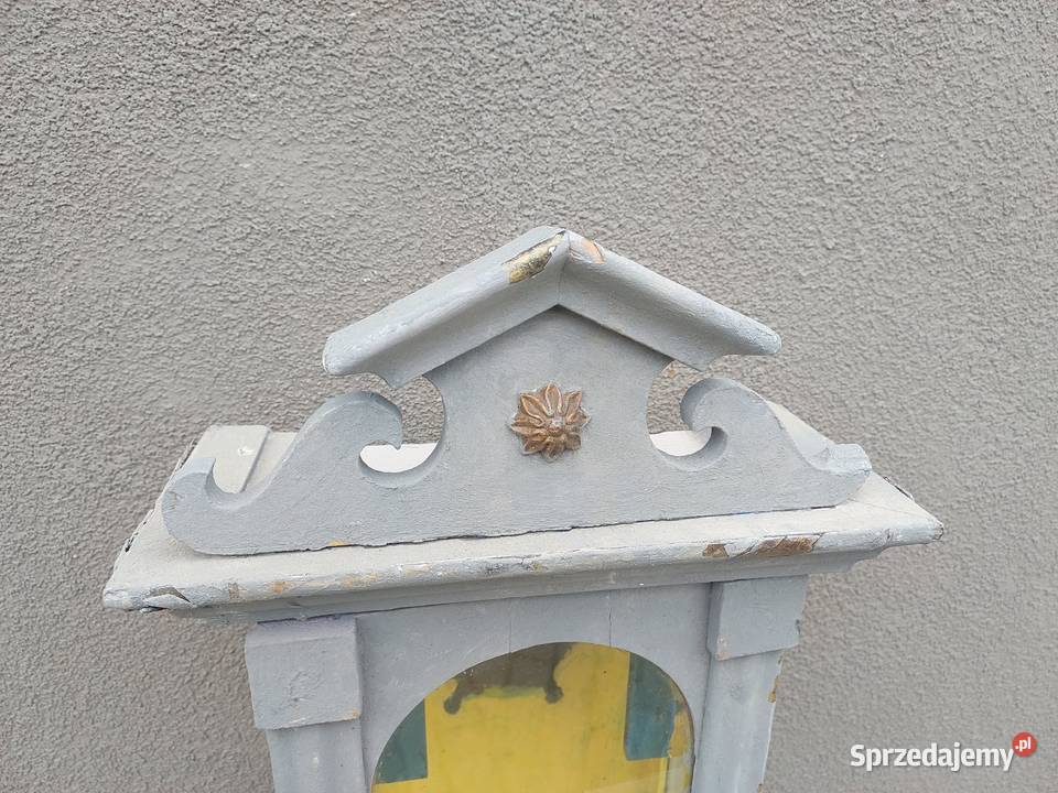 S099 Skrzynia obudowa starego zegara szafka pomorskie Tczew