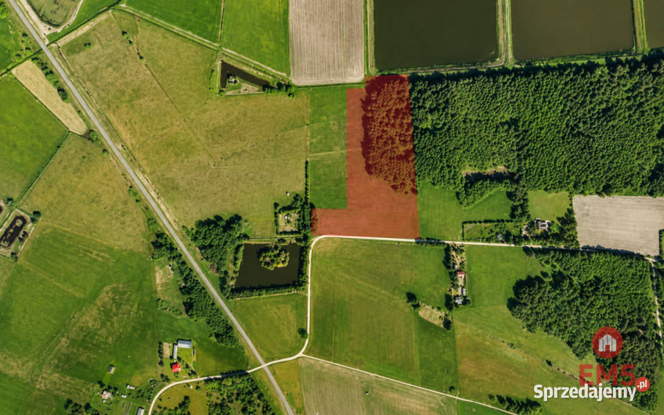 Grunt sprzedam 25280m2 Choroszcz podlaskie Nowosiółki
