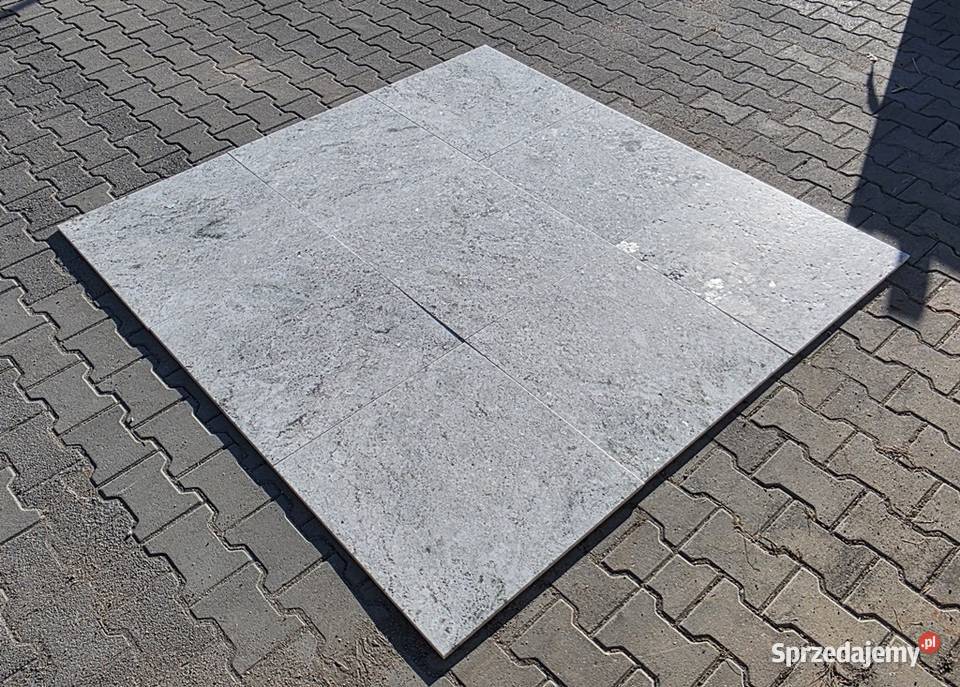 Płytki granitowe Colonial White antypoślizgowe Bielawa