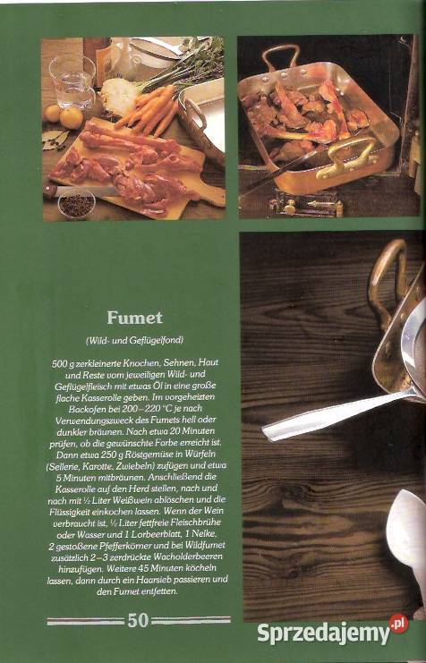 Kuchnia Niemiecka Nadrenia Dziczyzna 2 Książki Łódź