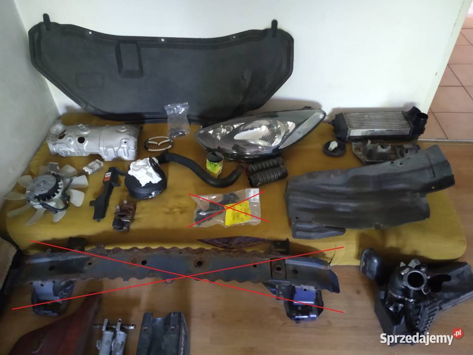 Mazda 2 0714 Zamek maski pokrywy silnika Orginał Rok produkcji 2009 wielkopolskie Ślesin