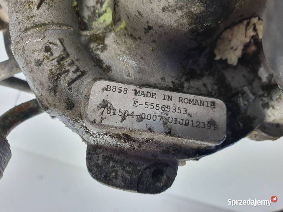 TURBOSPRĘŻARKA OPEL ASTRA J 55565353