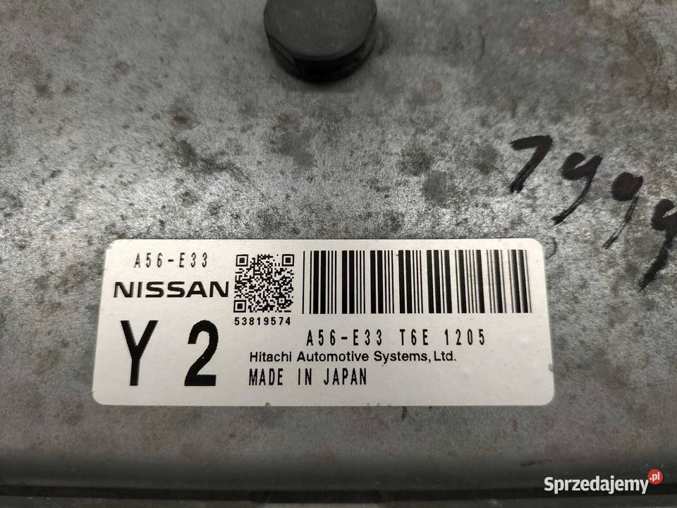 STEROWNIK SILNIKA A56E33 A56E33 T6E1205 12 B 80