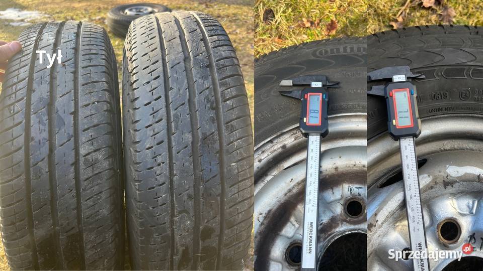 Koła Felgi Opony Mercedes MB 100 20580 R14C