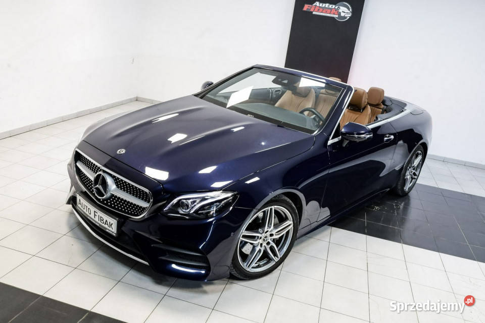Mercedes E 220 E220dCabrioNiski przebiegAMG Konstantynów Łódzki